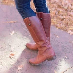Frye Melissa Tall Brown Boots